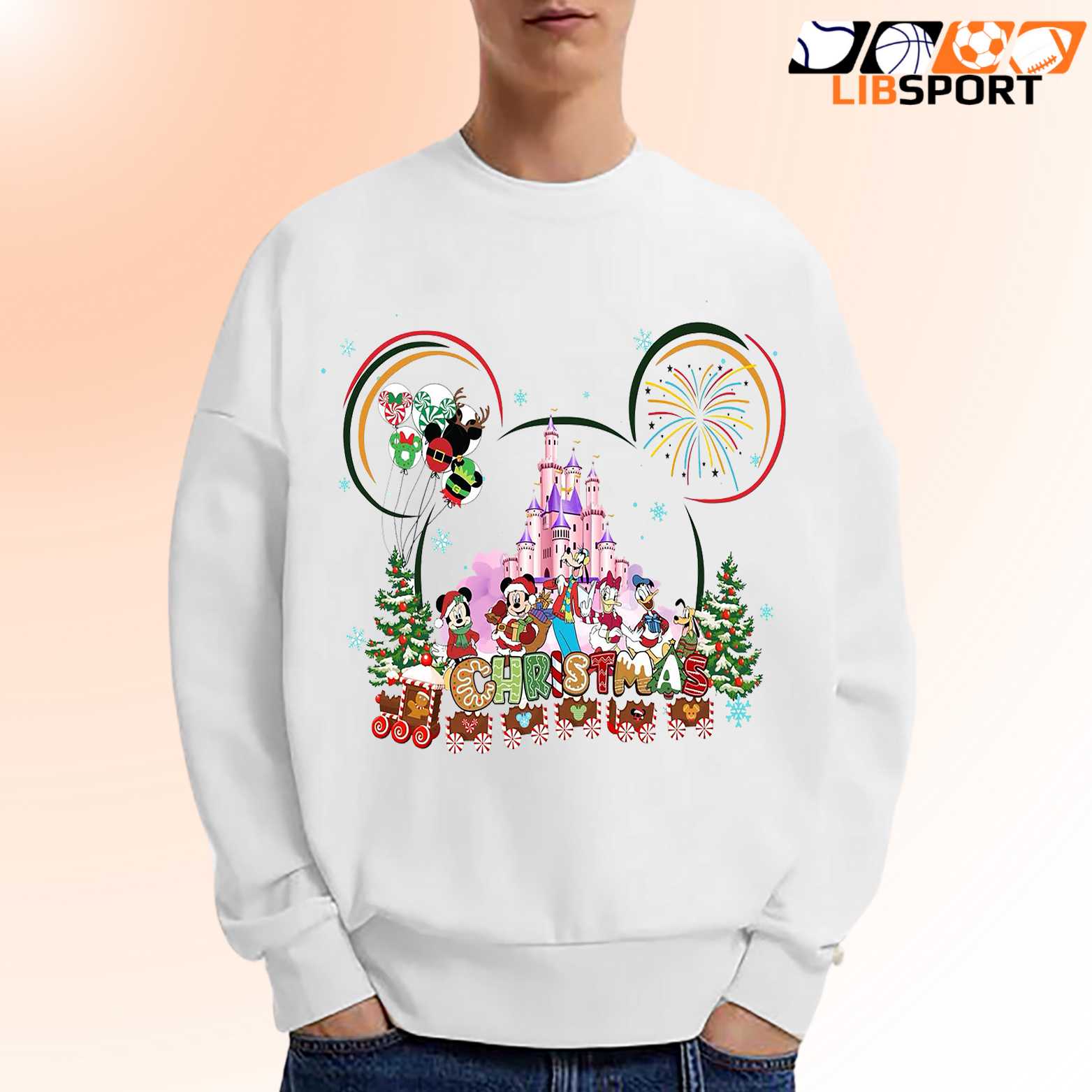 Merry Christmas Disney T Shirt, Cute Holiday Shirt, Magical Disney Unisex Tee